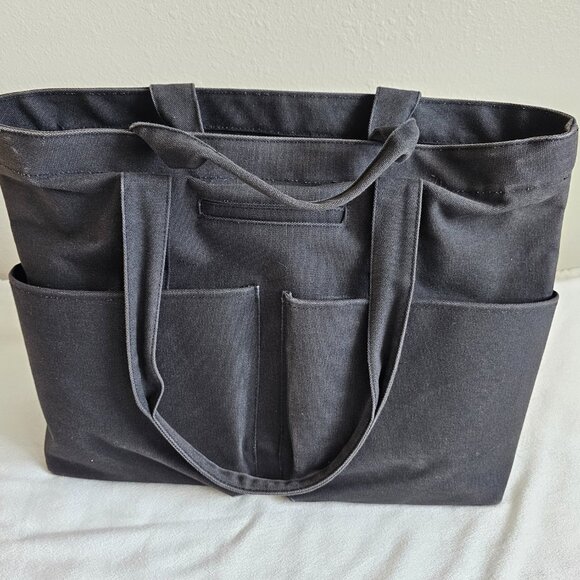 Dagne Dover Vida Large Organic Cotton Canvas Tote - Picture 2 of 9